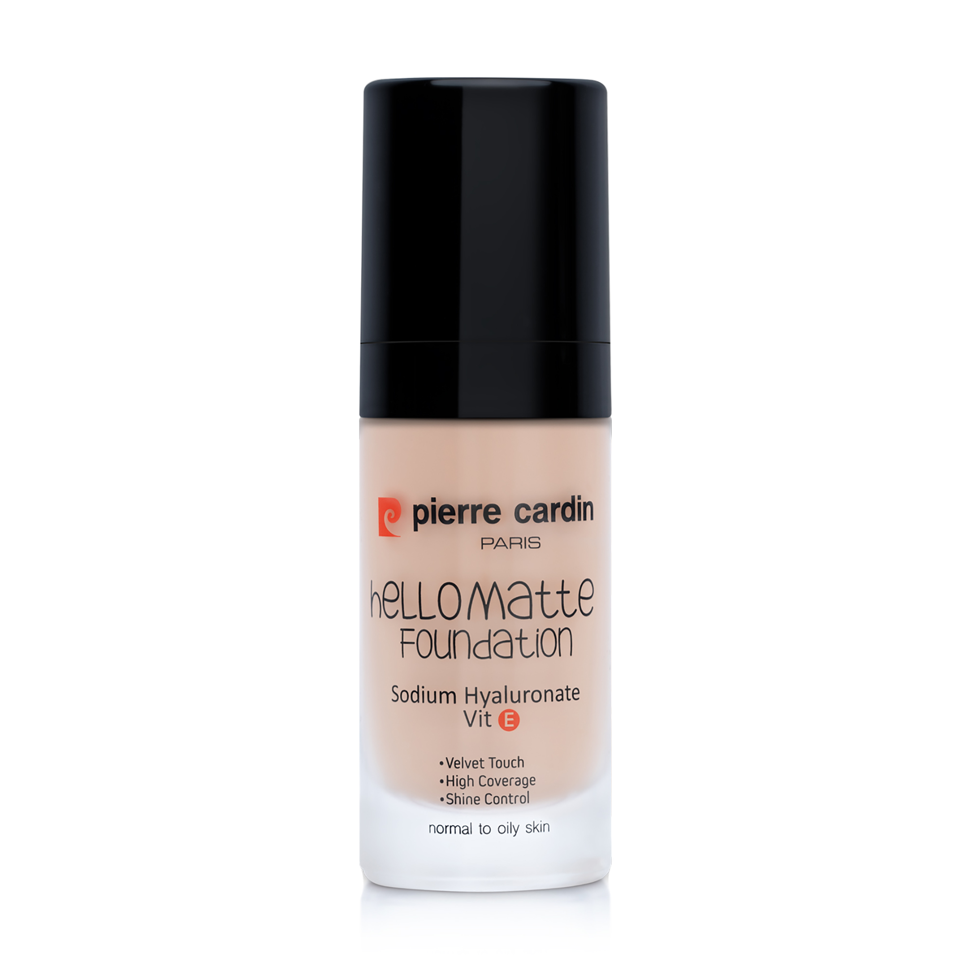 Уцінка! Тональна основа для обличчя Pierre Cardin Hello Matte Foundation 407 Beige, 30 мл